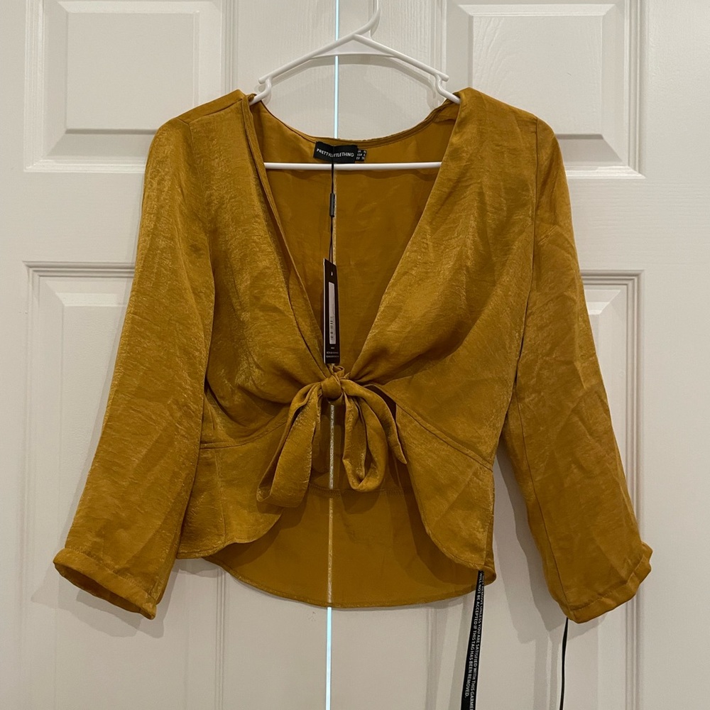 Pretty Little Thing Saffron Top